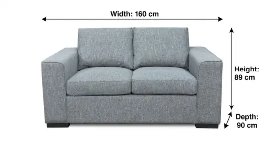 Sloane 2 Seater Sofa - climax-furniture