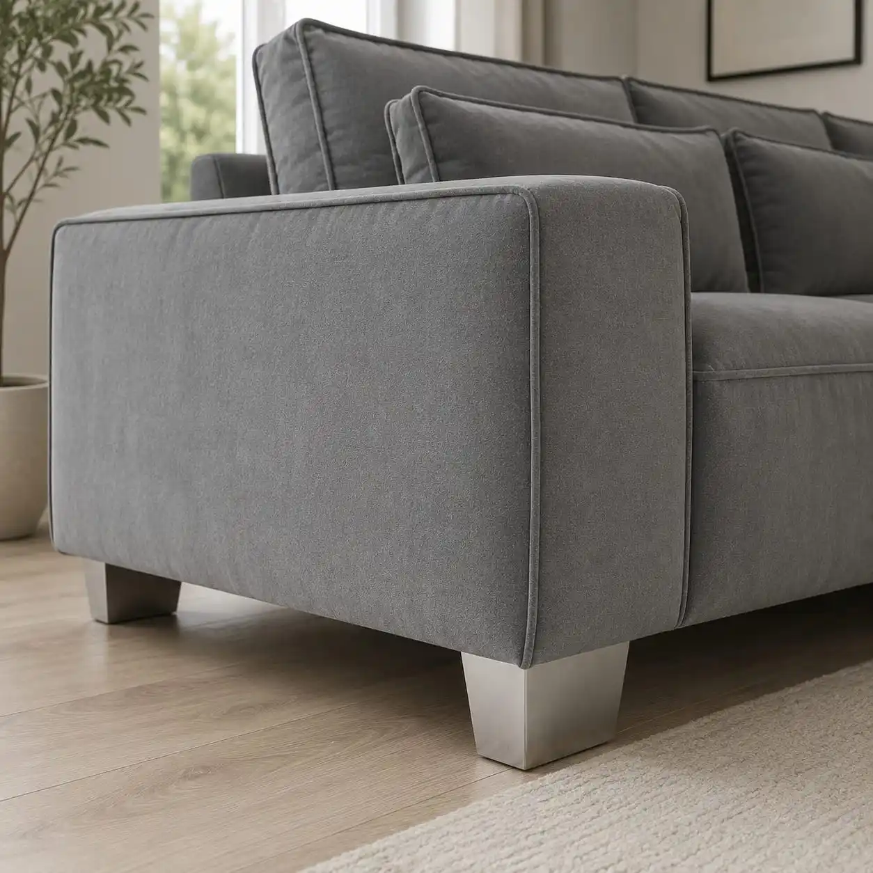 Sloane 5 Seater Corner Sofa - Image 3