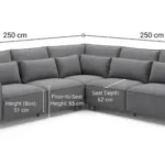 Sloane 5 Seater Corner Sofa - climax-furniture