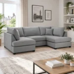 Sloane U Shape Sofa in Room SetUp