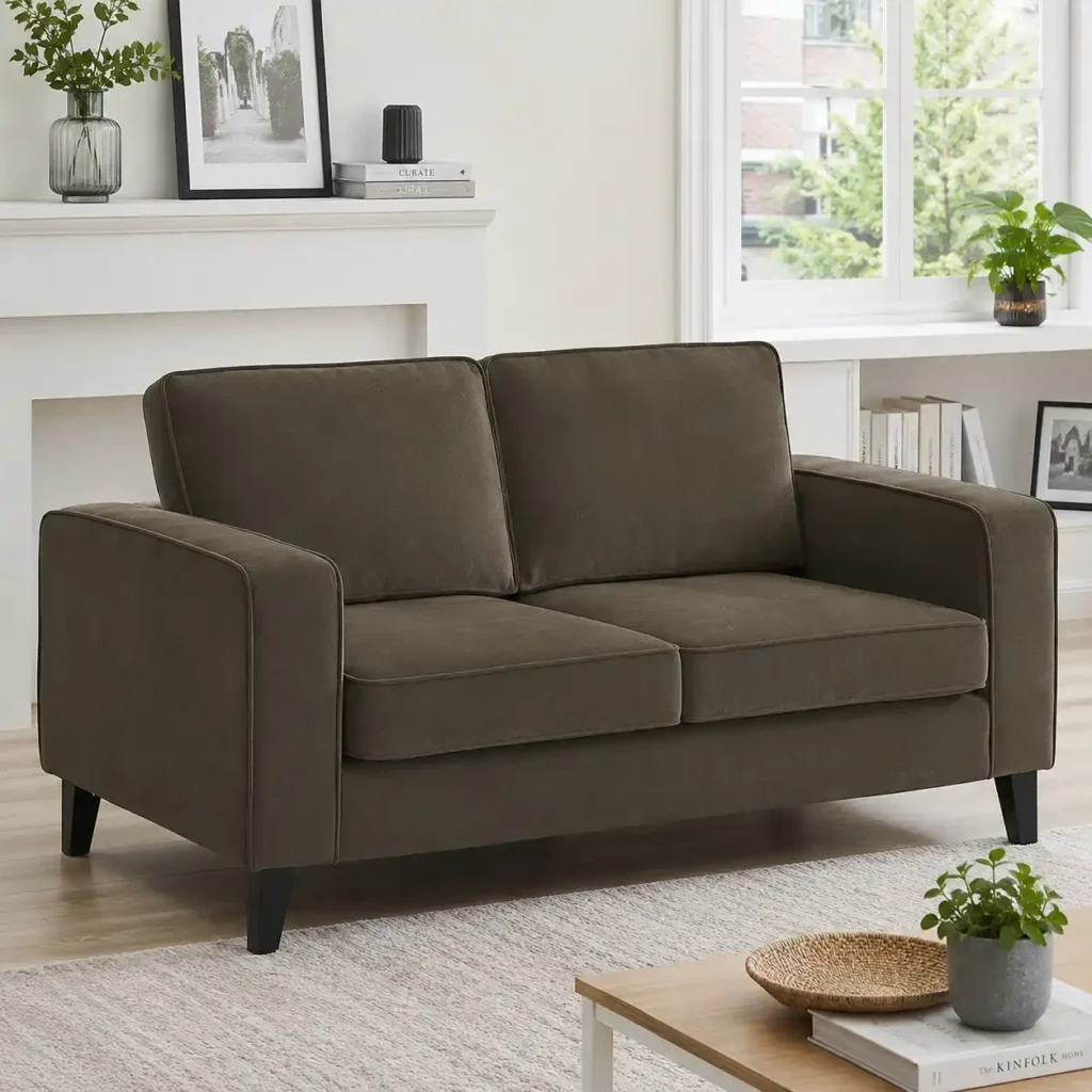 Soho 2 Seater Velvet Sofa