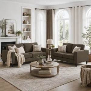 Soho 3+2 Seater Velvet Sofa Set