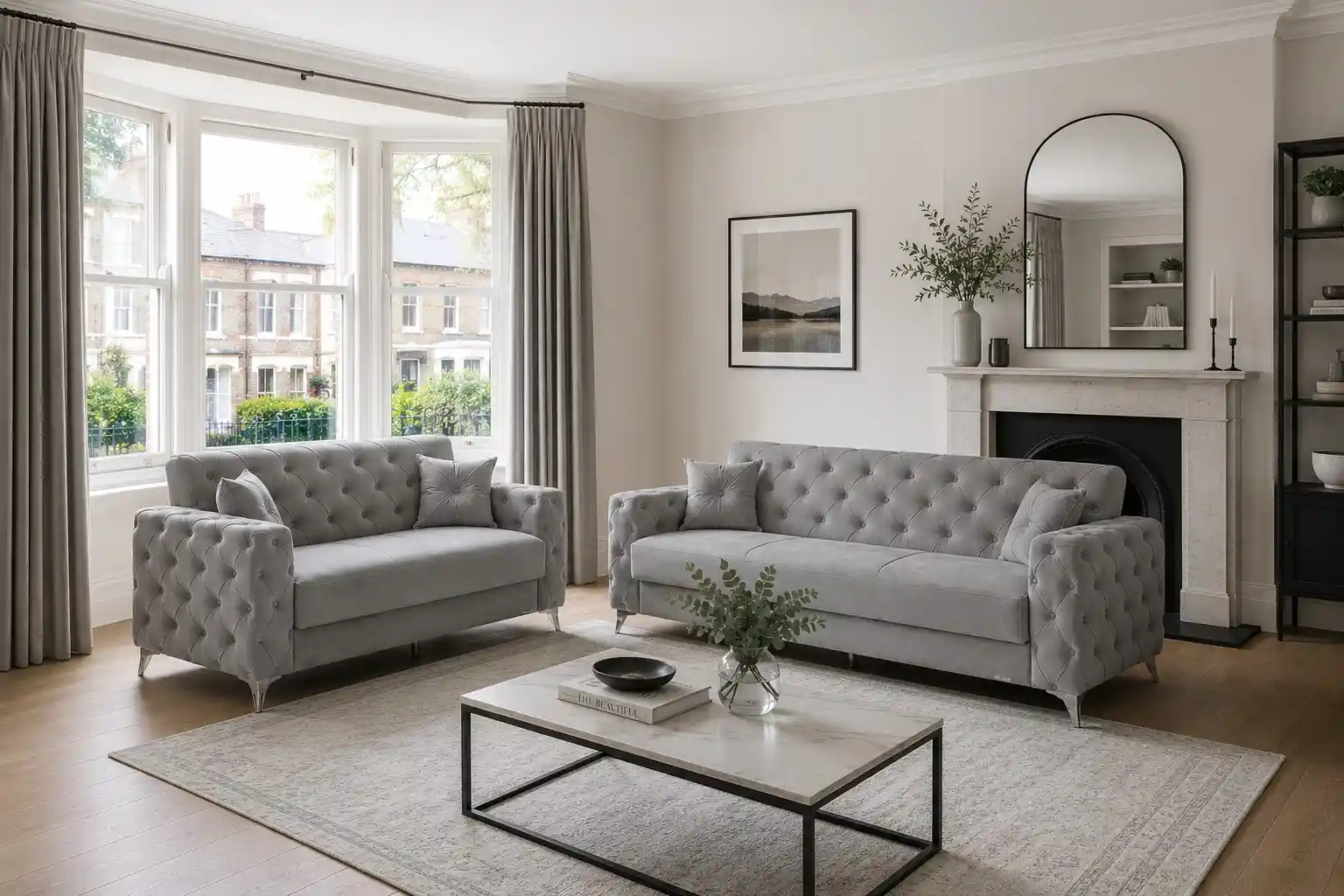 Zumrut 3+2 Seater Sofa Bed - Image 2