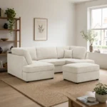 Camden U Shape Sofa | Handmade Plush Velvet Luxury Corner Sofa
