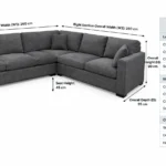 camden l shape dimensioin