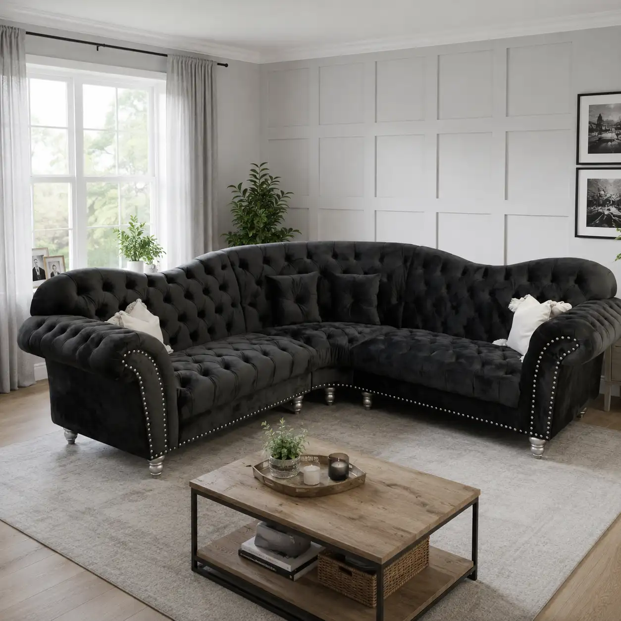 Elegance Corner Sofa