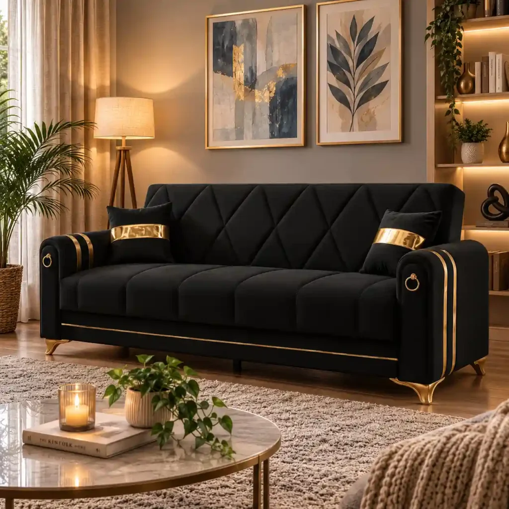 Turkish 3 Seater Sofa Bed