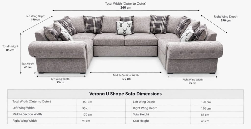verona corner sofa