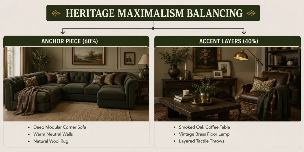 Heritage Maximalism & Mixed Timbers Climax Furniture