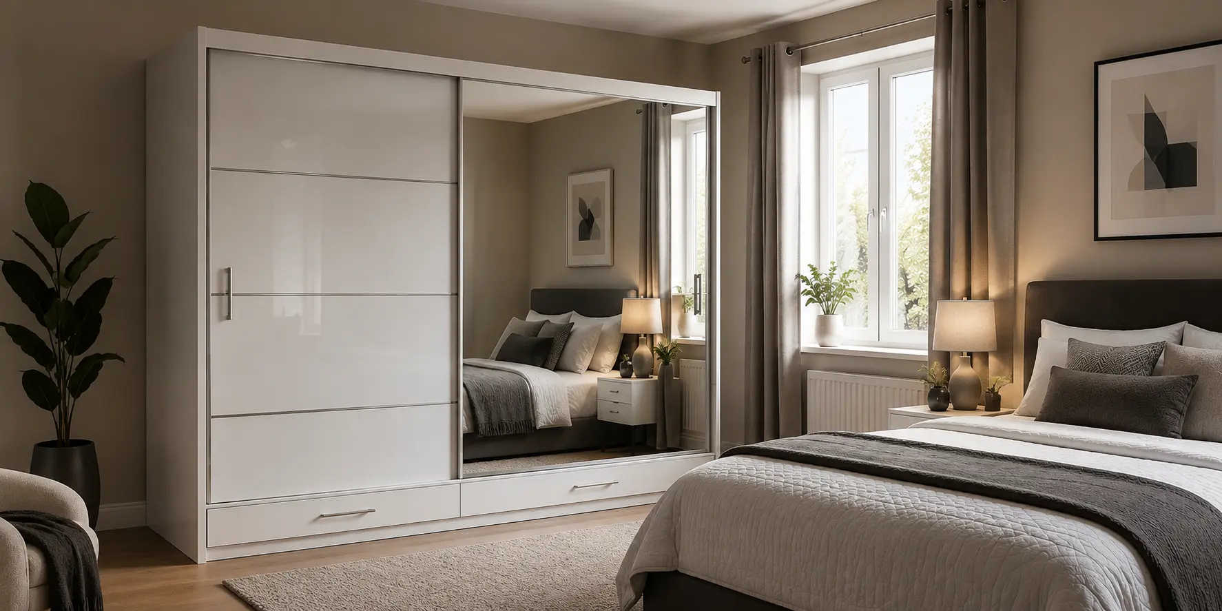 Sliding Wardrobe vs Hinged Wardrobe: Which Is Better for Your Bedroom?