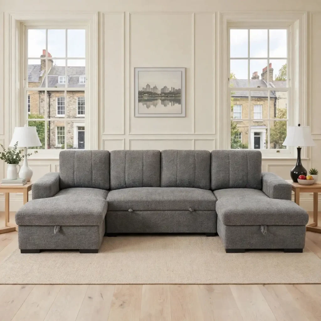 Ashford U-Shape Sofa Bed