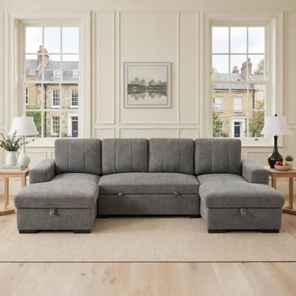 Ashford U-Shape Sofa Bed