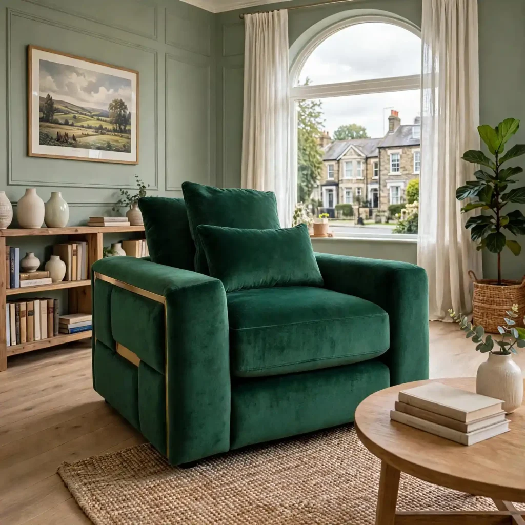 CF Elara armchair VELVET fabric