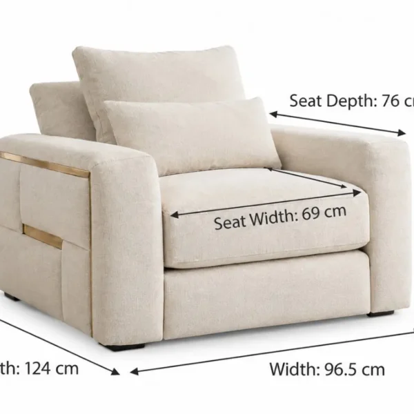 CF Elara armchair dimensions