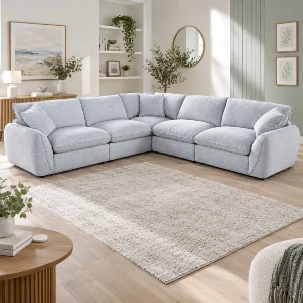 CF Frost Boucle Corner Sofa