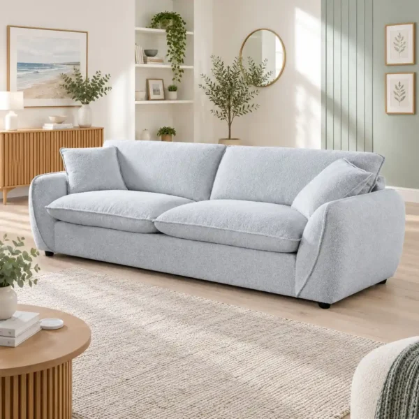CF Frost boucle 3 Seater Sofa
