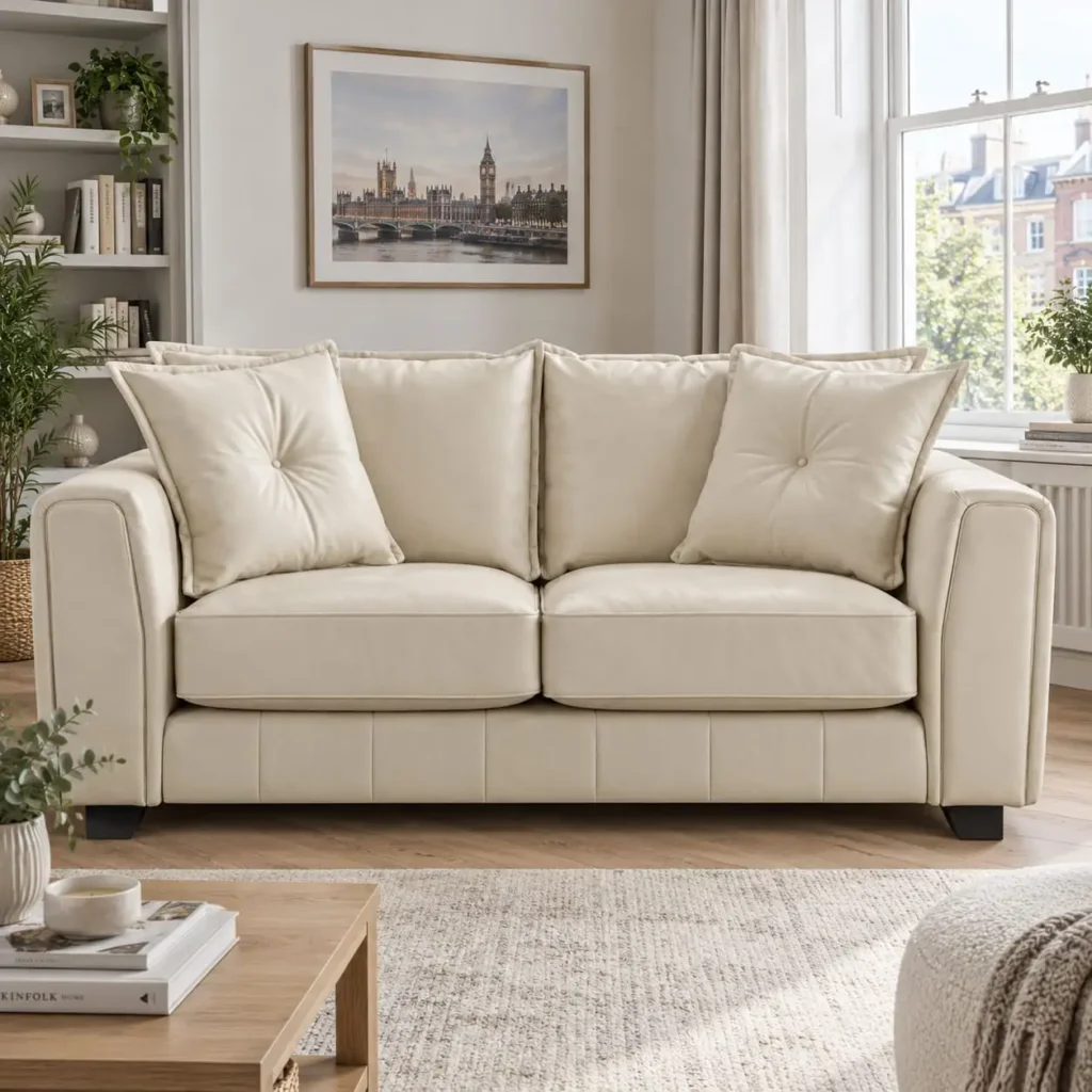 Heritage Leather 2 Seater Sofa