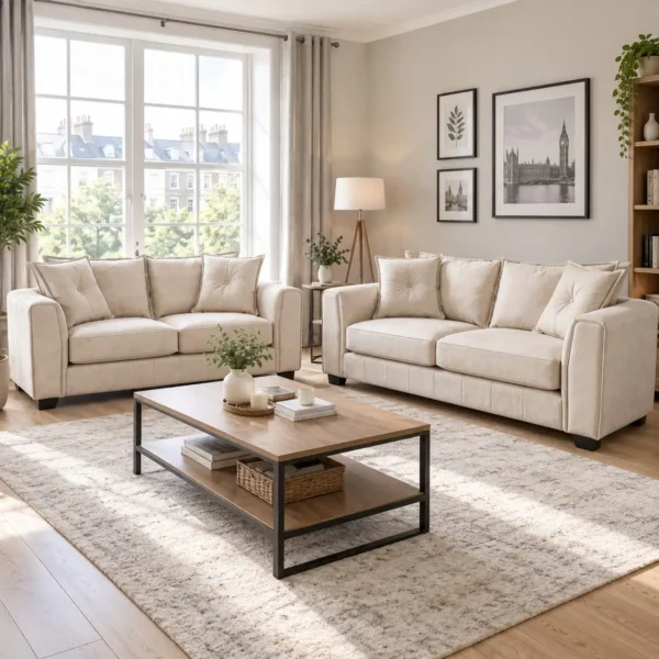 Heritage Leather 2+3 Seater Sofa
