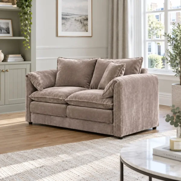 Venice Velvet 2 Seater Sofa
