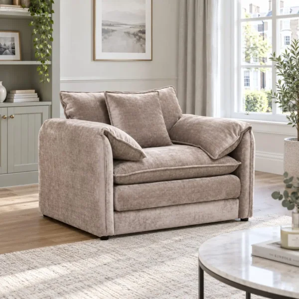 Venice Velvet Arm Chair