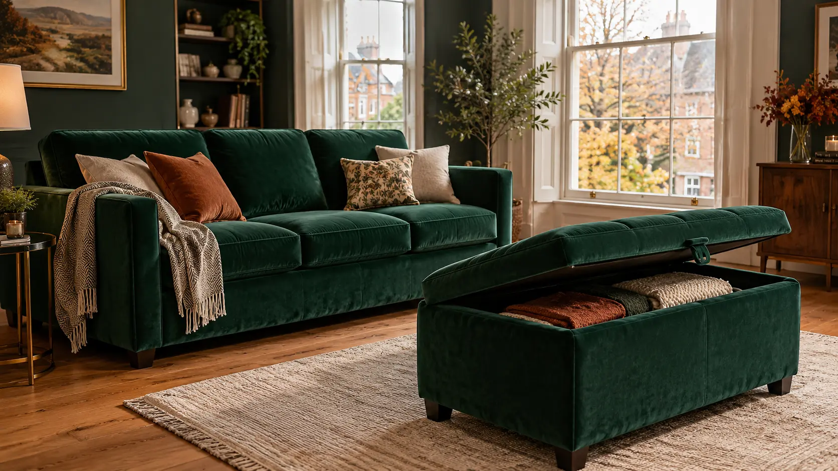 best footstool ottoman UK storage