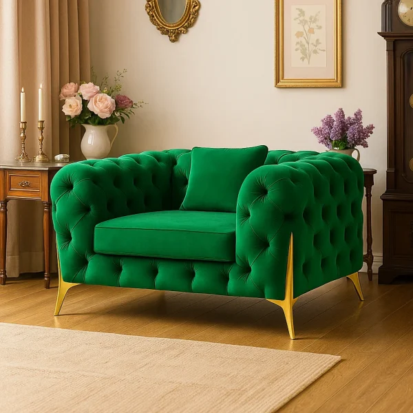 italian chesterfield Armchair sofa